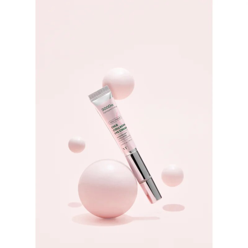 VT Cosmetics Cica Collagen Eye Cream kisimító és feszesítő éjszakai krém hidratáló hatással 15 ml