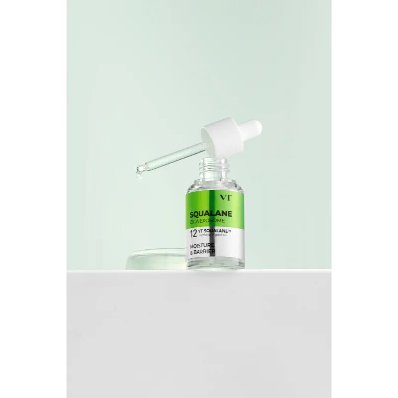 VT Cosmetics Cica Exosome S4 Moisture Ampoule hidratáló arcszérum nyugtató hatással 30 ml