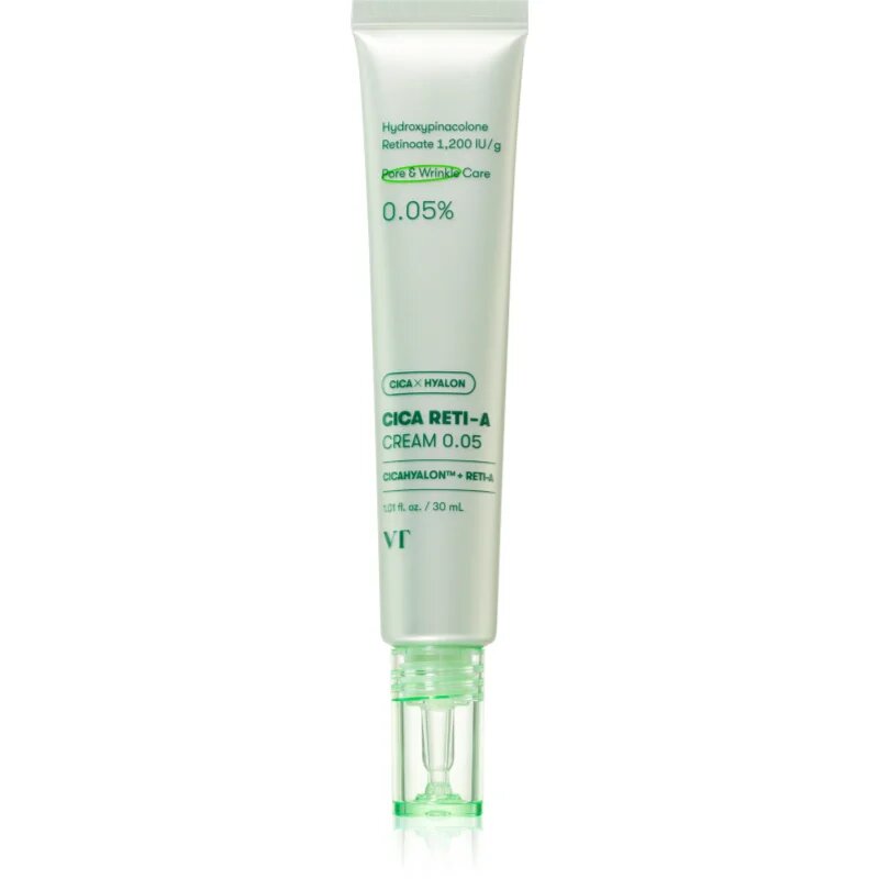 VT Cosmetics Cica Reti-A Cream 005 intenzív éjszakai krém retinollal 30 ml