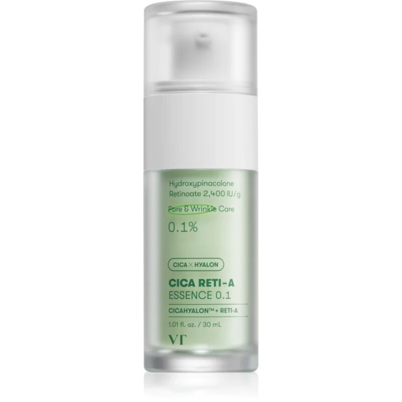 VT Cosmetics Cica Reti-A Essence 0.1 koncentrált hidratáló esszencia retinollal 30 ml