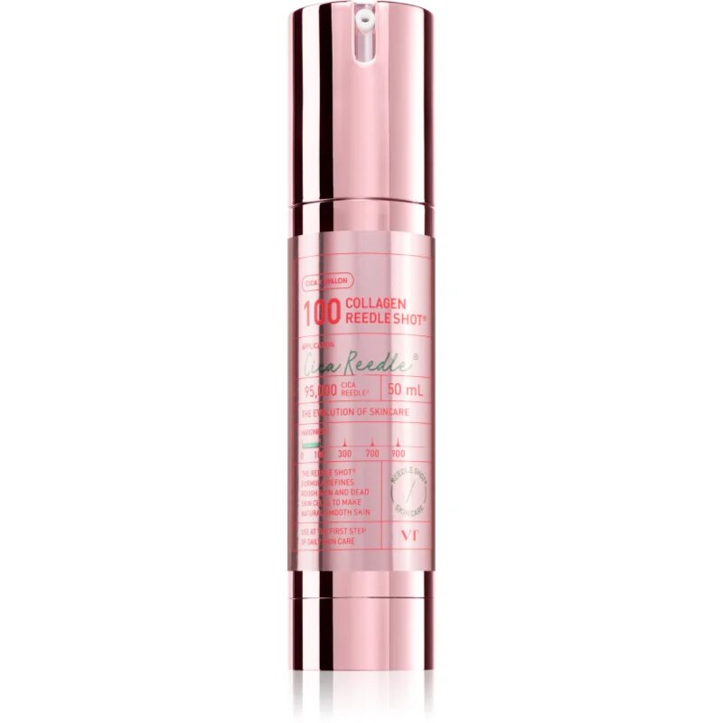 VT Cosmetics Collagen Reedle Shot 100 kollagén szérum a ráncok ellen hidratáló hatással 50 ml