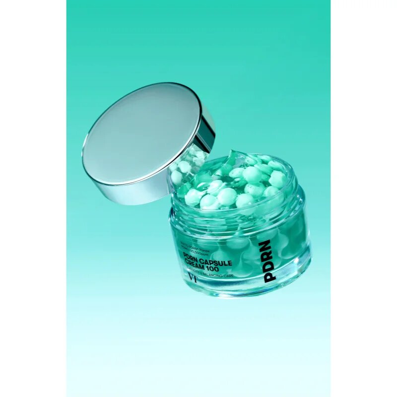 VT Cosmetics PDRN Capsule Cream 100 regeneráló arckrém feszesítő hatással 50 ml