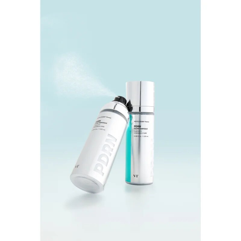 VT Cosmetics PDRN Glow Ampoule ampulla élénk és hidratált bőr 100 ml