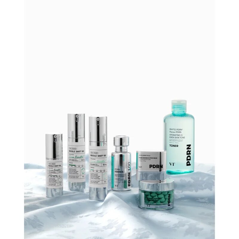 VT Cosmetics PDRN Toner hidratáló arctonik az élénk bőrért 250 ml