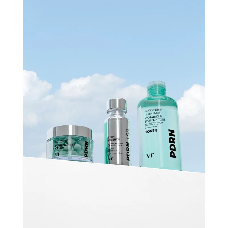 VT Cosmetics PDRN Toner hidratáló arctonik az élénk bőrért 250 ml