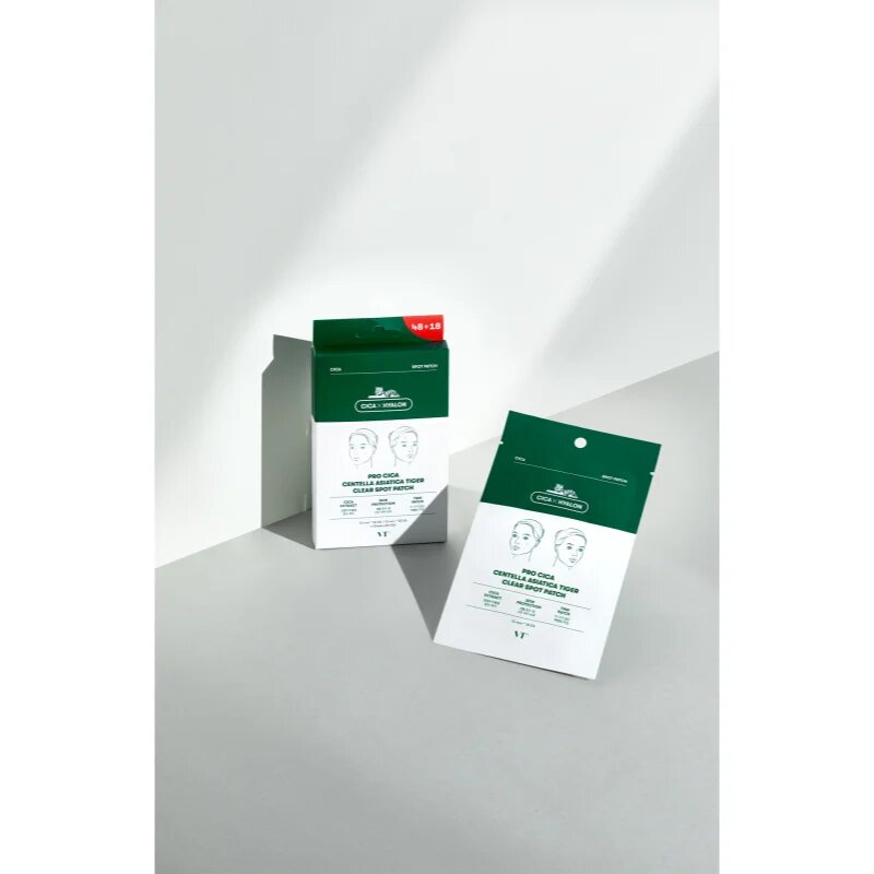 VT Cosmetics Pro Cica Centella Asiatica Tiger Clear Spot Patch tapasz problémás bőrre 66 db