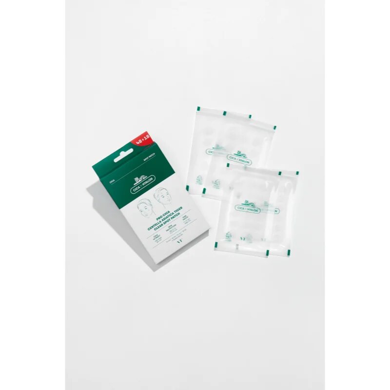 VT Cosmetics Pro Cica Centella Asiatica Tiger Clear Spot Patch tapasz problémás bőrre 66 db