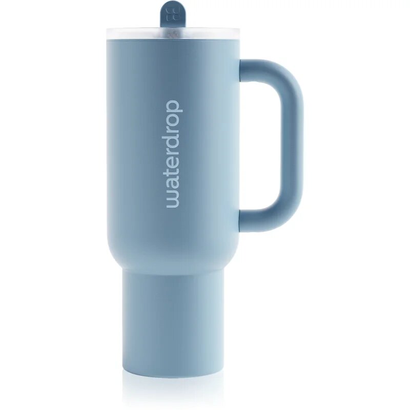 Waterdrop Explorer Tumbler rozsdamentes termosz szívószállal Blue 1 db