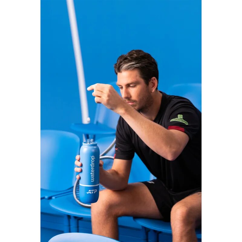 Waterdrop Thermo Steel All-Purpose ATP Tour termopalack ( limitált kiadás) Blue Hard Court 1 db