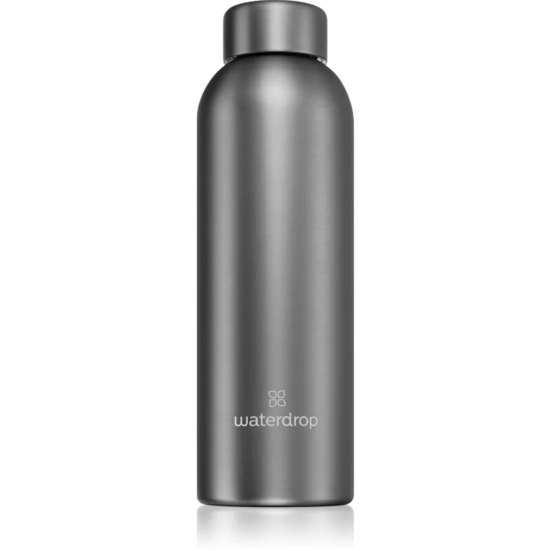Waterdrop Thermo Steel Metal rozsdamentes kulacs szín Charcoal 1 db