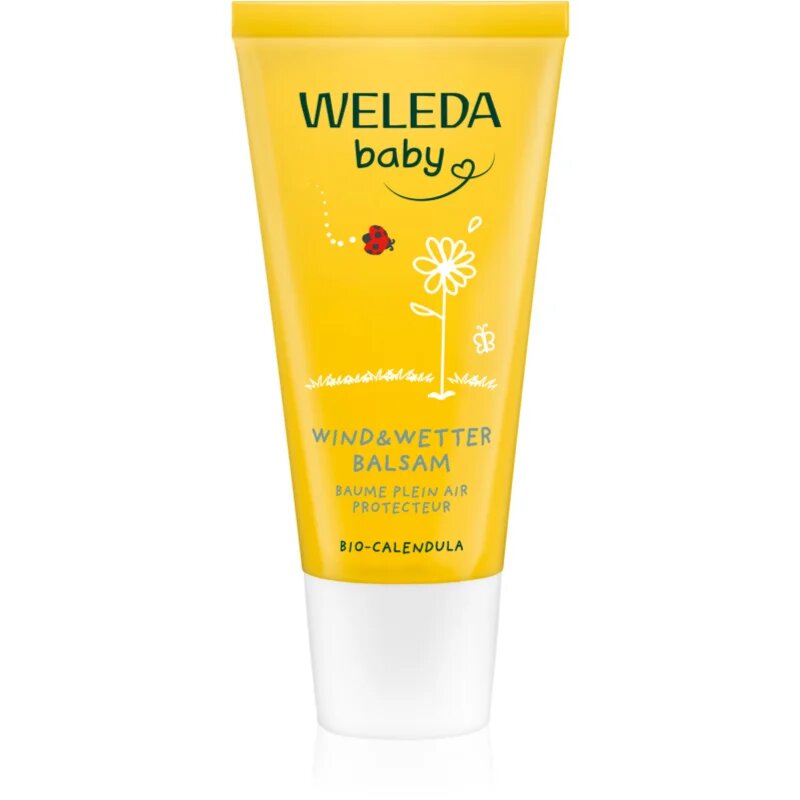 Weleda Baby and Child baba védőbalzsam körömvirág kivonattal gyermekeknek 30 ml