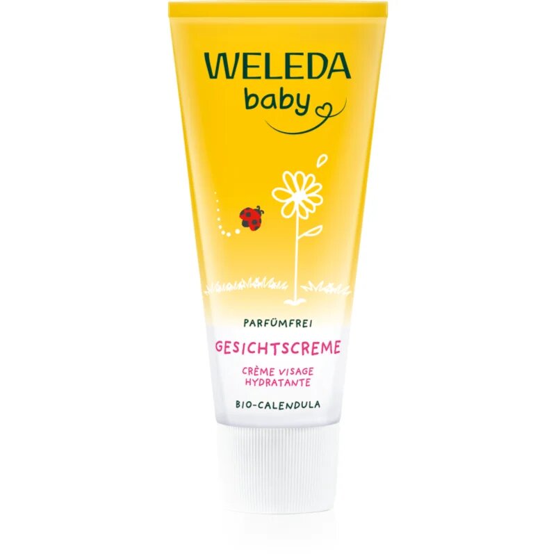 Weleda Baby körömvirágos arckrém parfümmentes 50 ml