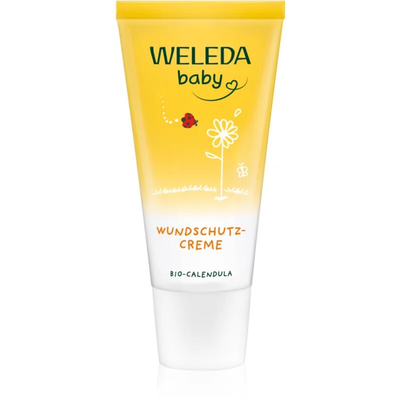 Weleda Baby körömvirágos popsikenőcs a bőr védelmére gyermekeknek Calendula 30 ml