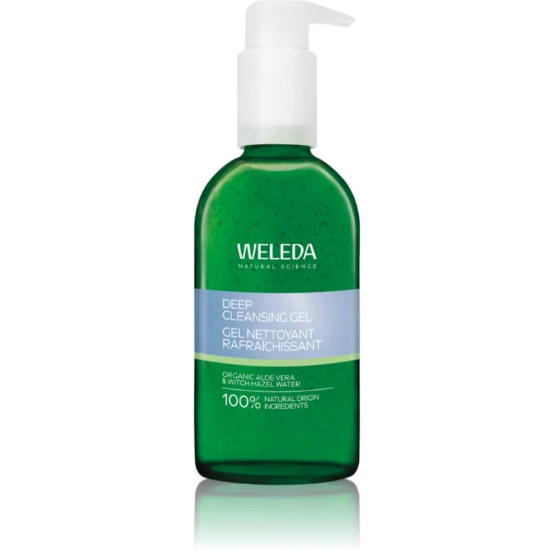 Weleda Cleansing Care Deep Cleansing Gel mélyen tisztító gél hidratáló hatással 150 ml