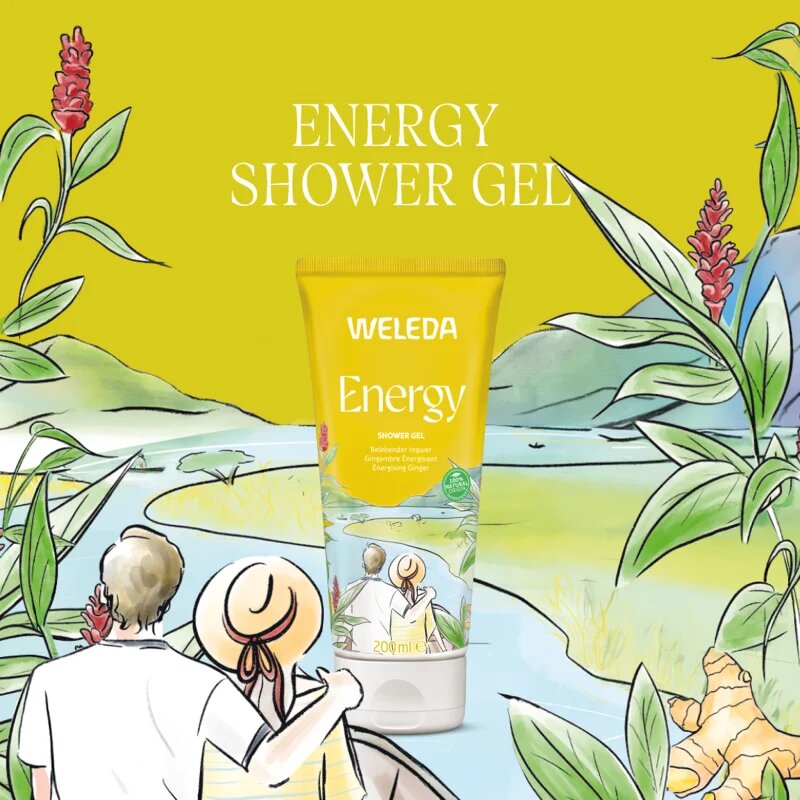 Weleda Energy energizáló tusfürdő gél 200 ml