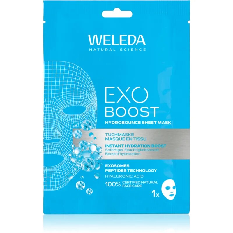 Weleda Exo Boost hidratáló gézmaszk 20 ml