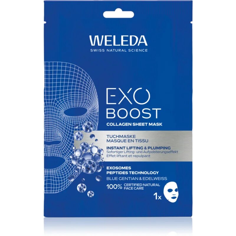 Weleda Exo Boost revitalizáló maszk kollagénnel 20 ml