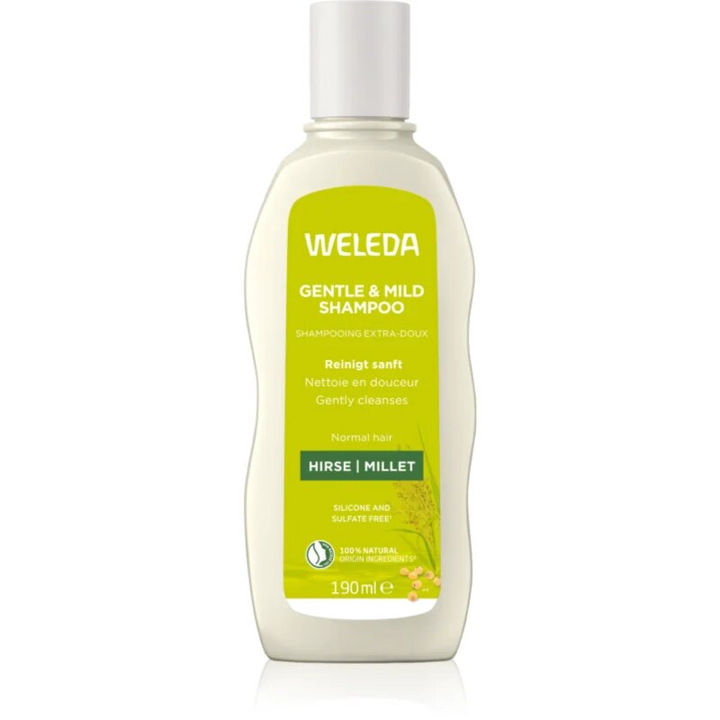 Weleda Hair Care tápláló köles sampon normál hajra 190 ml