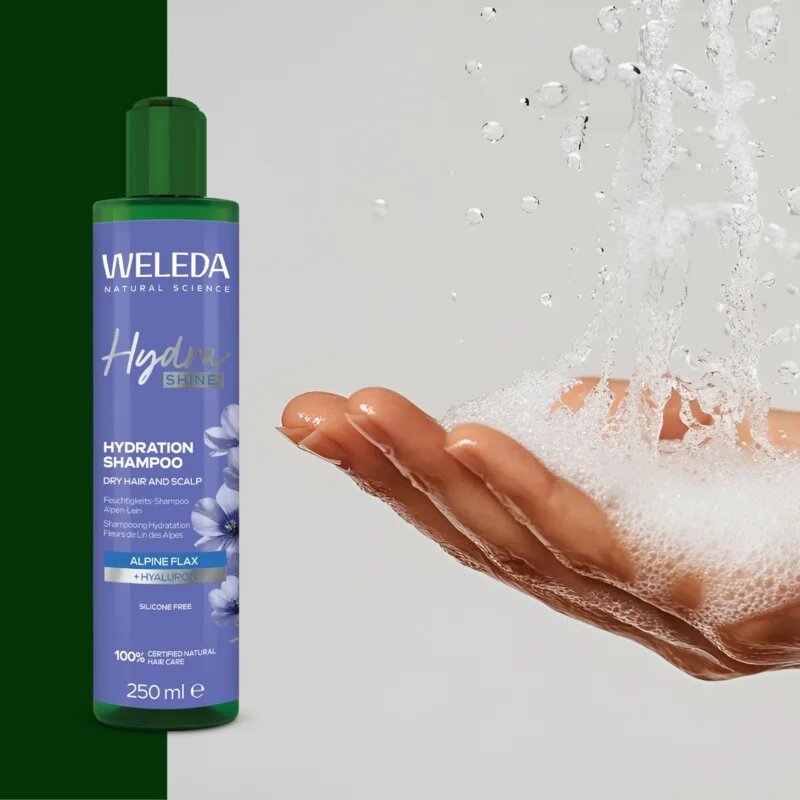 Weleda HydraShine hidratáló sampon 250 ml