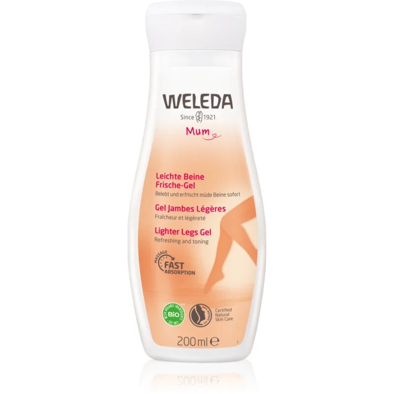 Weleda Mama frissítő gél a nehéz és fáradt lábakra 200 ml