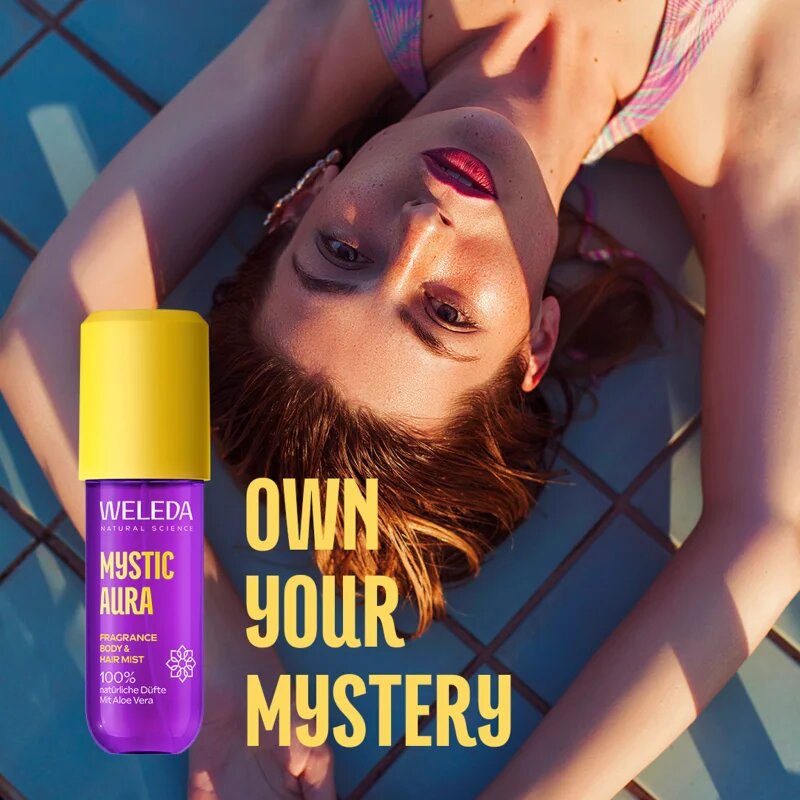 Weleda Mystic Aura illatosított haj- és testpermet hölgyeknek 95 ml