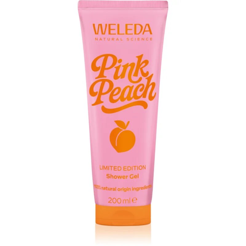 Weleda Pink Peach friss tusfürdő gél 200 ml