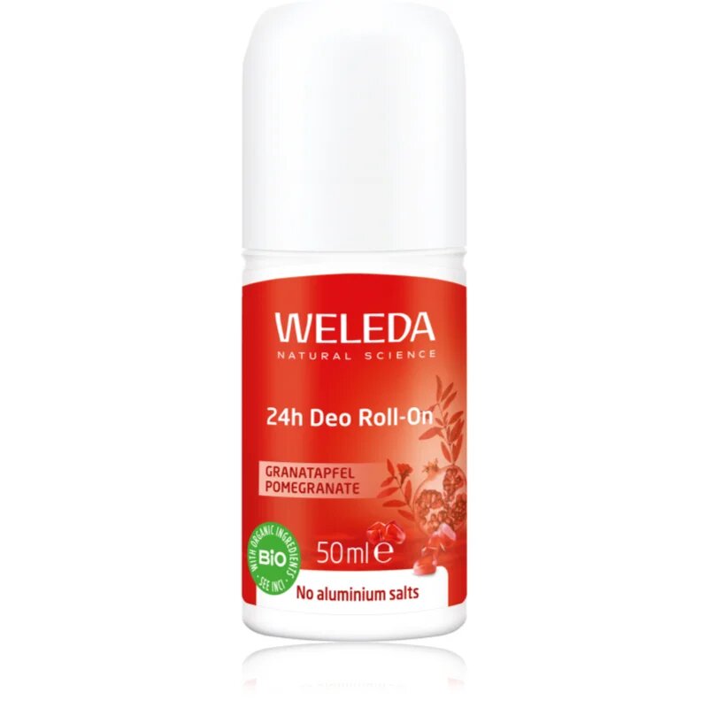 Weleda Pomegranate golyós dezodor aluminium-só nélkül 24h 50 ml