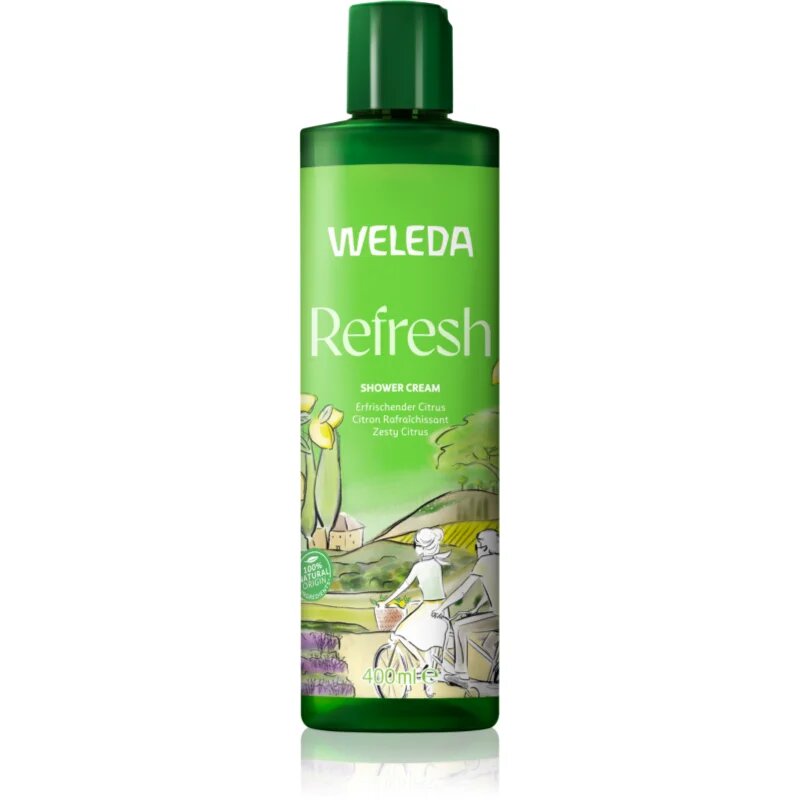 Weleda Refresh krémtusfürdő frissítő hatással Citrus 400 ml