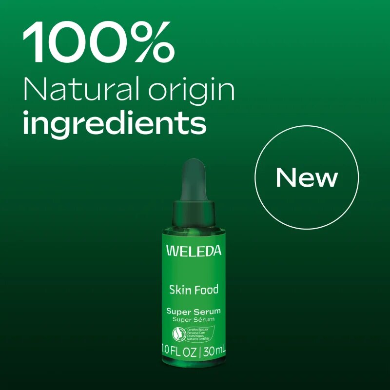 Weleda Skin Food Super Serum hidratáló arcszérum hialuronsavval 30 ml