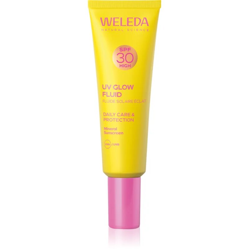Weleda UV Glow Fluid arc fluid az élénk bőrért SPF 30 30 ml