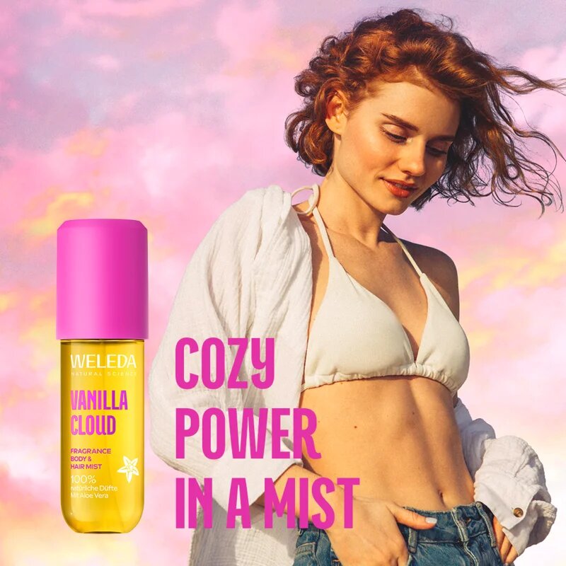 Weleda Vanilla Cloud illatosított haj- és testpermet hölgyeknek 95 ml