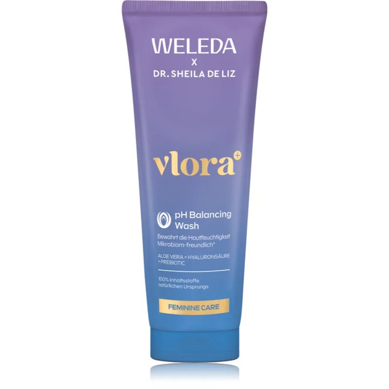 Weleda Vlora+ gél intim higiéniára 200 ml