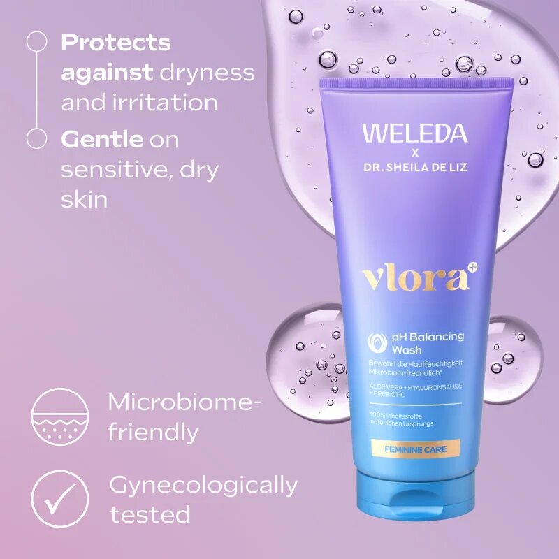 Weleda Vlora+ gél intim higiéniára 200 ml
