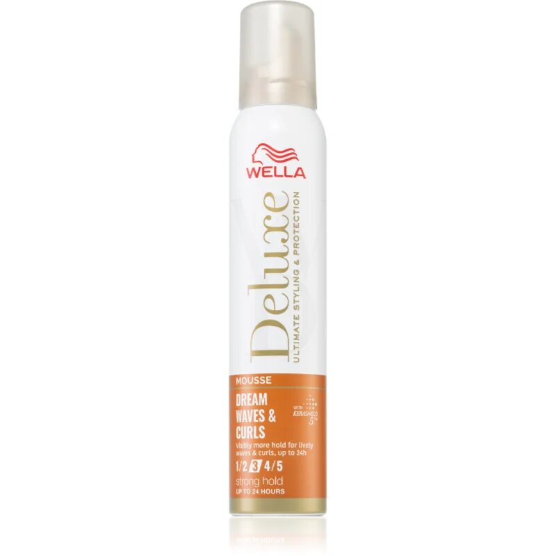 Wella Deluxe Dream Waves & Curls fixáló hab a hullámos és göndör hajra 200 ml