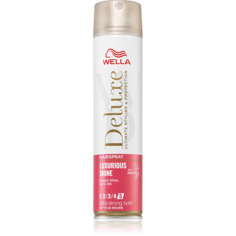 Wella Deluxe Luxurious Shine hajlakk a magas fényért 250 ml