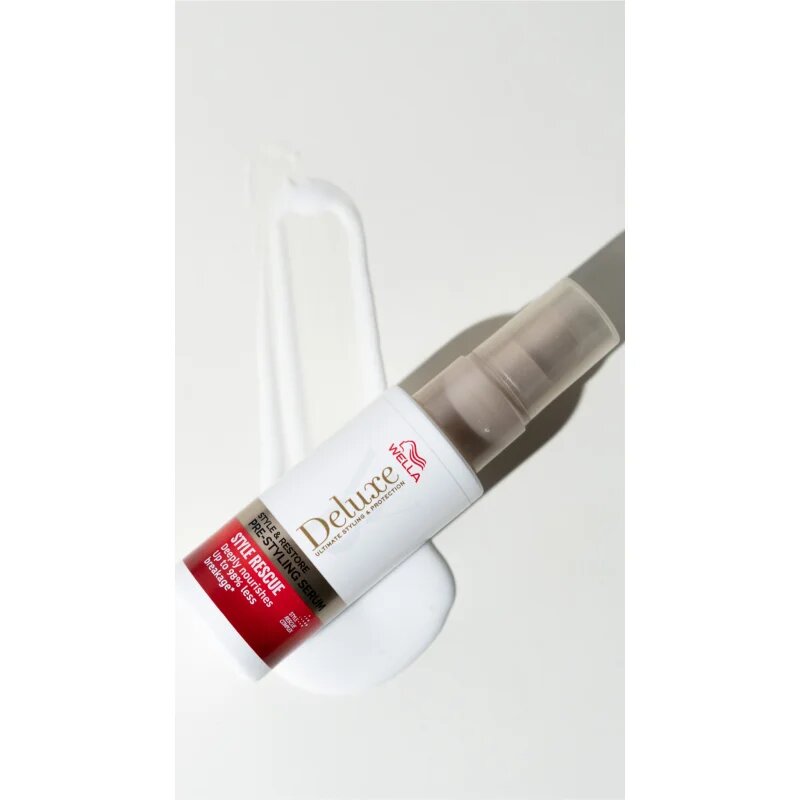 Wella Deluxe Style & Restore regeneráló szérum a haj megerősítésére 50 ml
