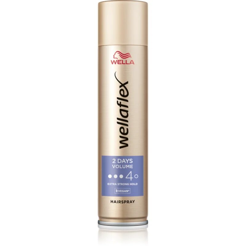 Wella flex 2 Days Volume hajlakk erős fixálással dús hatásért 250 ml