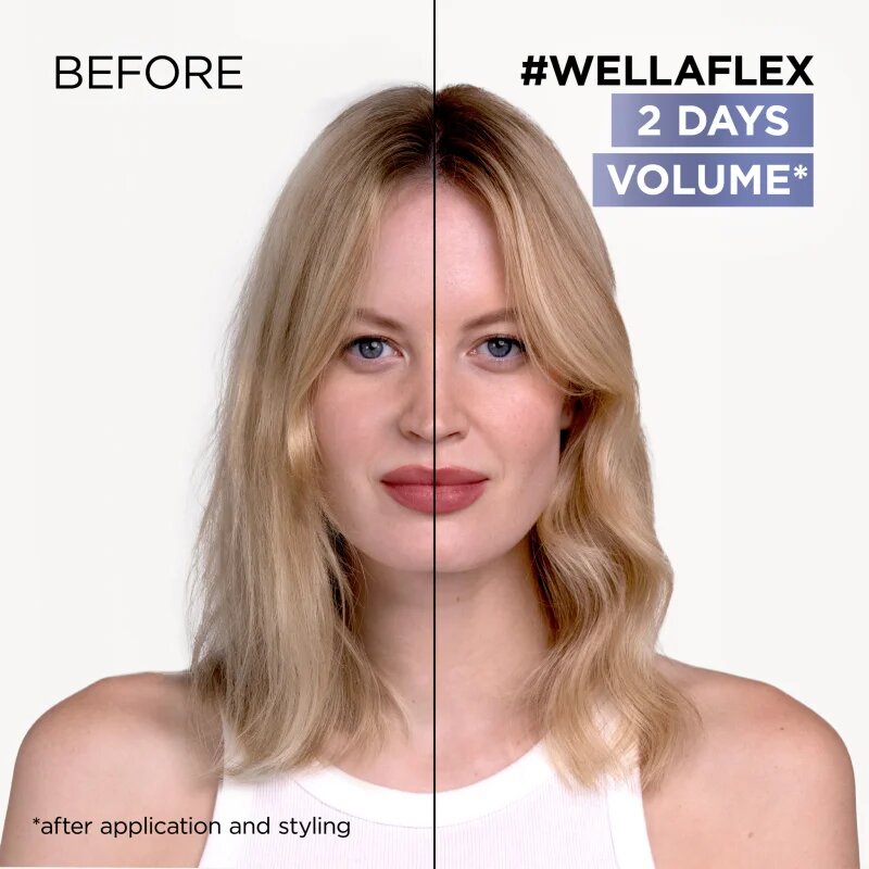 Wella flex 2 Days Volume hajlakk erős fixálással dús hatásért 400 ml