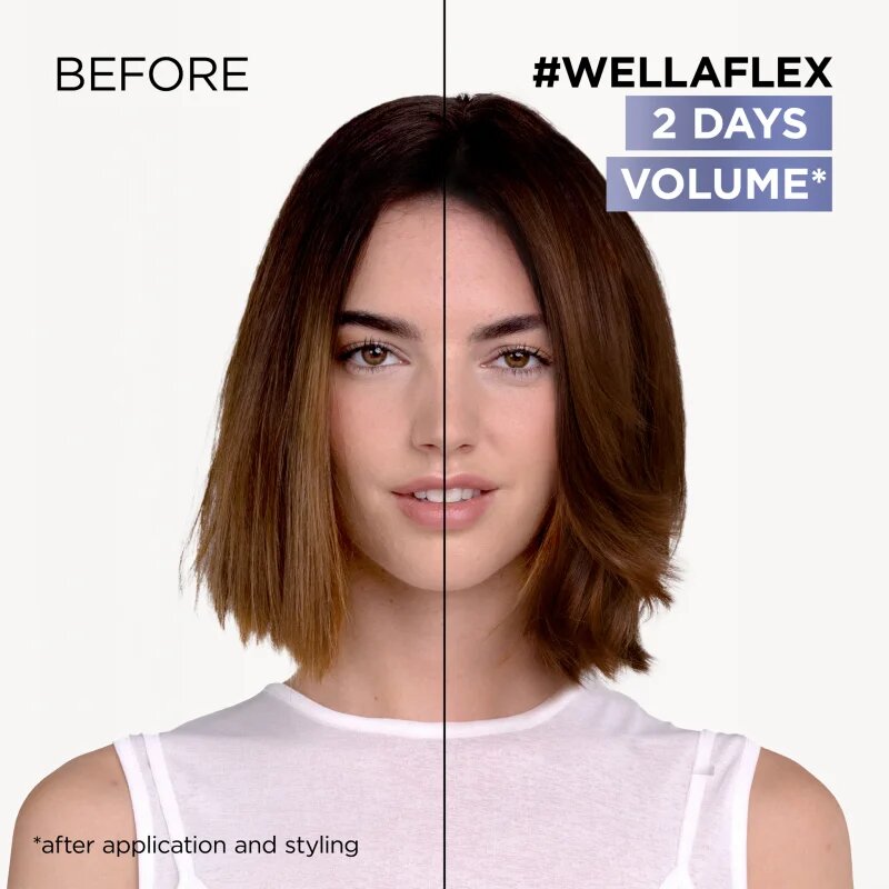 Wella flex 2 Days Volume spray a hajformázáshoz melyhez magas hőfokot használunk 150 ml
