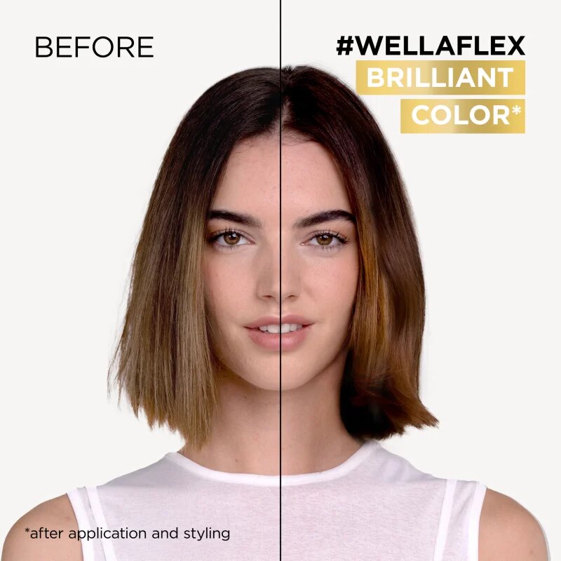Wella flex Brilliant Color hajlakk közepes fixálás festett hajra 250 ml