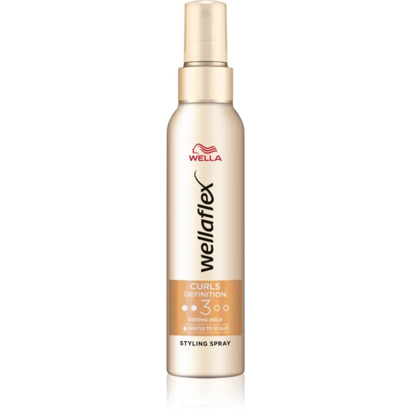 Wella flex Curls Definition gel spray göndör hajra erős feszesítés 150 ml