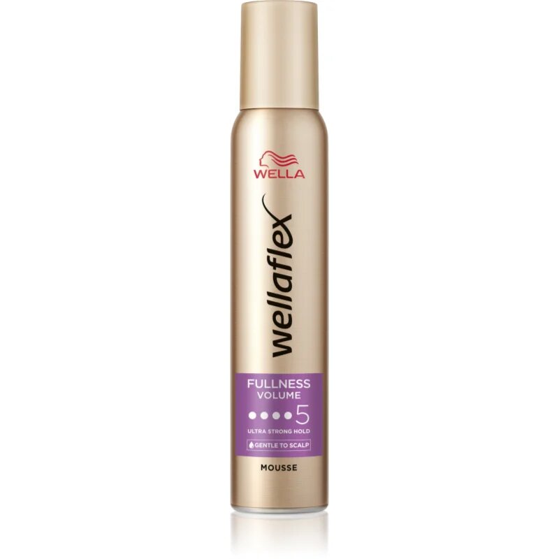 Wella flex Fullness Volume fixáló hab extra erős fixáló hatású gyenge hajra 200 ml