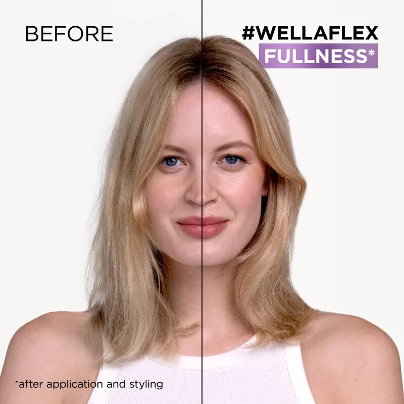 Wella flex Fullness Volume fixáló hab extra erős fixáló hatású gyenge hajra 200 ml
