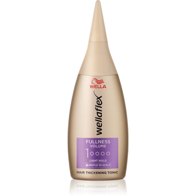Wella flex Fullness Volume haj tonikum a haj megerősítésére 100 ml