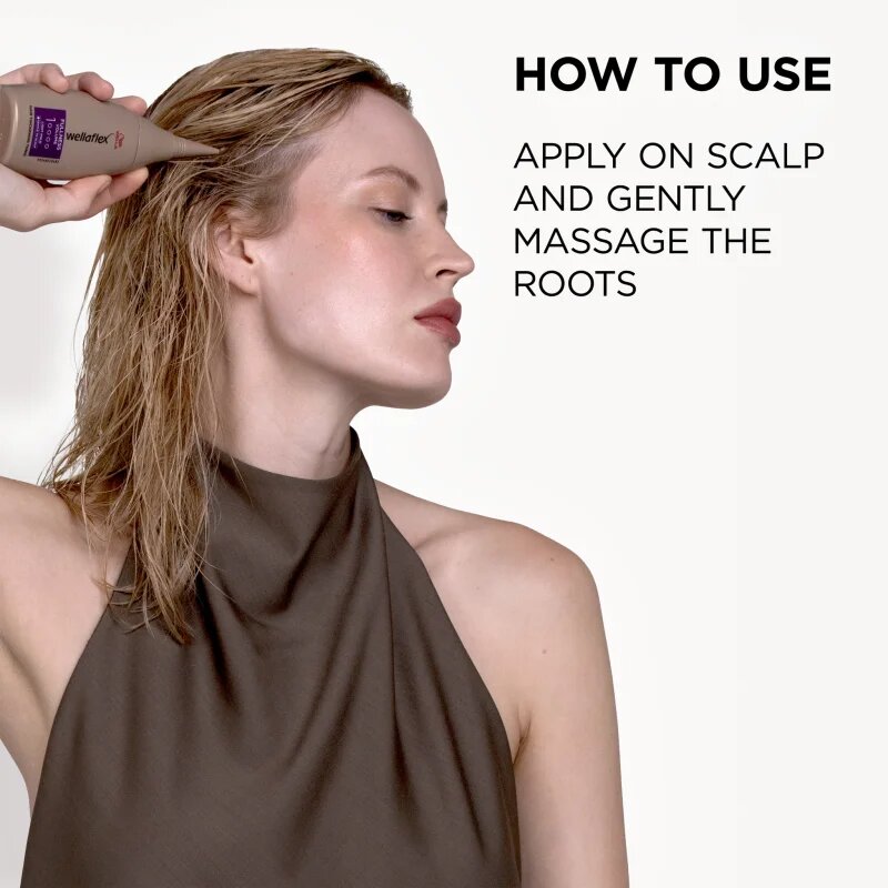 Wella flex Fullness Volume haj tonikum a haj megerősítésére 100 ml