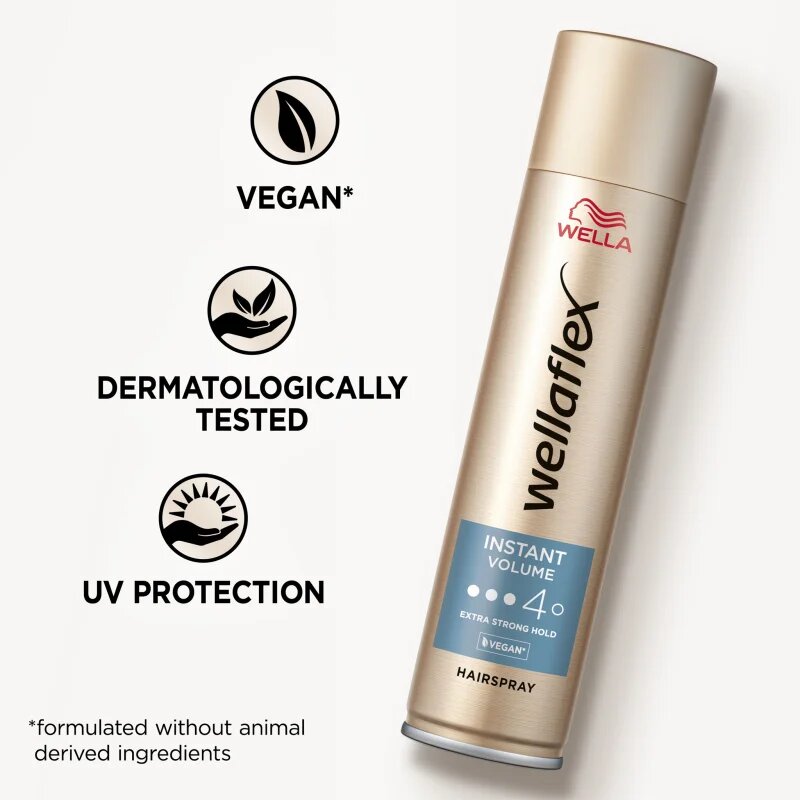 Wella flex Instant Volume hajlakk erős fixálással extra mennyiségéert 250 ml