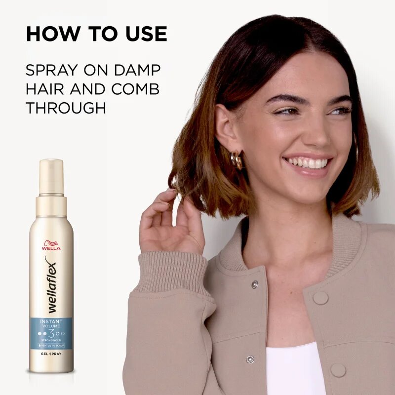 Wella flex Instant Volume könnyű gél hajra spray formában 150 ml