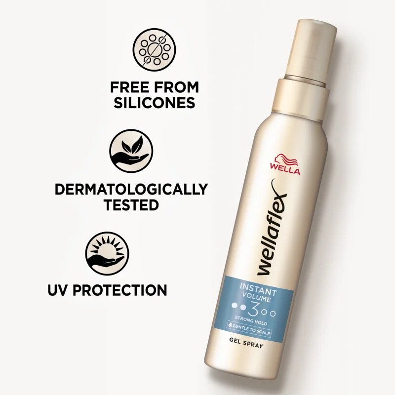 Wella flex Instant Volume könnyű gél hajra spray formában 150 ml