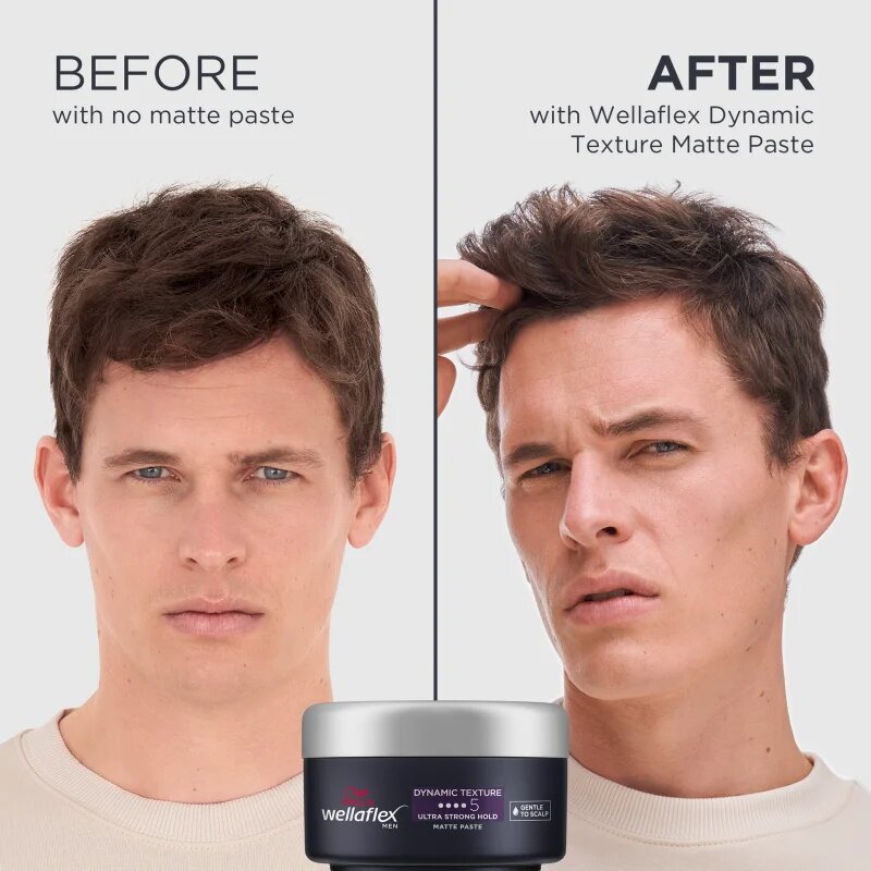 Wella flex Men formázó paszta hajra 75 ml