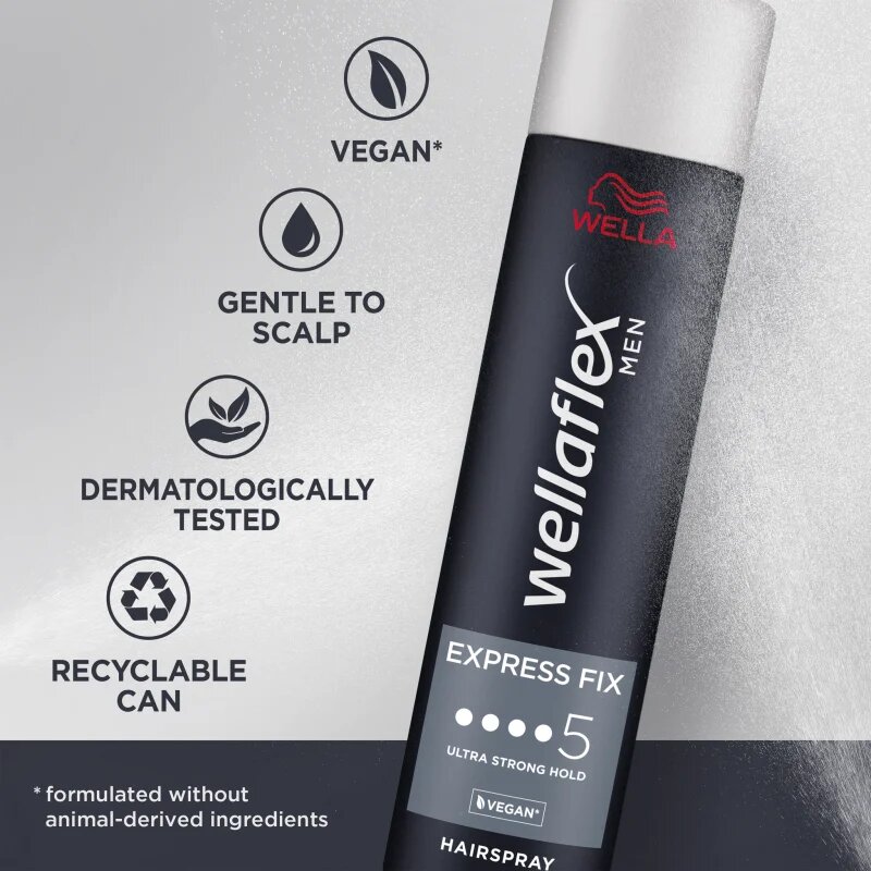 Wella flex Men hajlakk extra erős fixáló hatású 250 ml